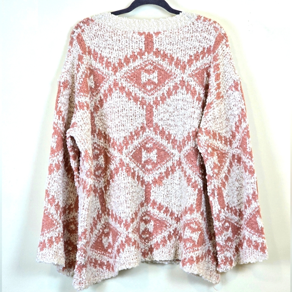 Pol Oversized Boho Pullover Sweater - image 2